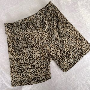 Cheetah shorts